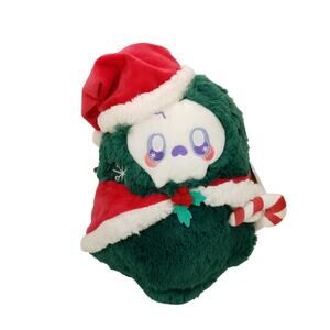 Squishable Mini Festive Reaper Plush Santa Hat Cape Candy Cane Stuffed Toy